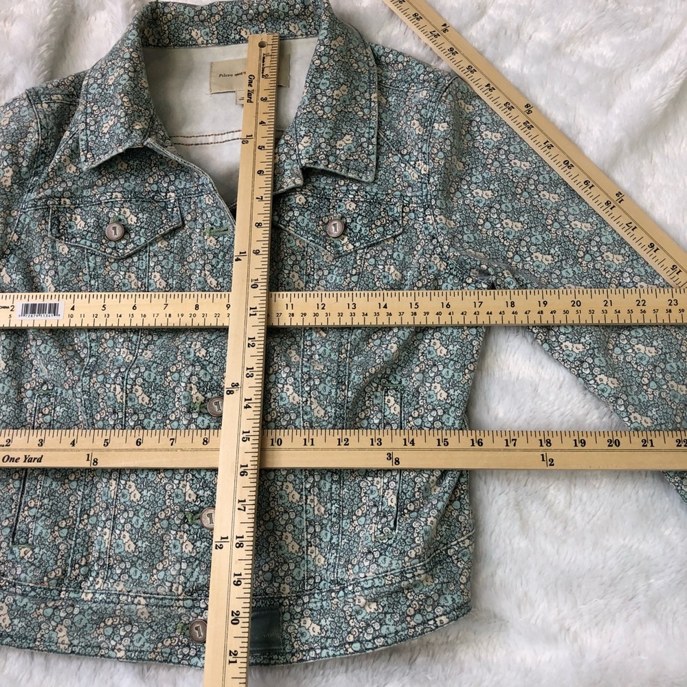 Anthropologie Jean Jacket Medium Pilcro Letter - Picture 5 of 8